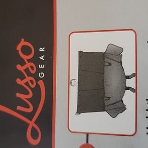 Lusso Gear gray dog car back seat cover Waterproof non slip Universal fit NEW…